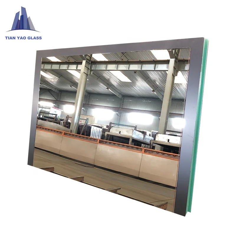 wholesale frameless silver  mirror with cheapest price for bathroom