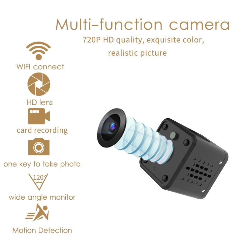 
WJ01 WIFI invisible spy hidden camera 1080p very small camera 