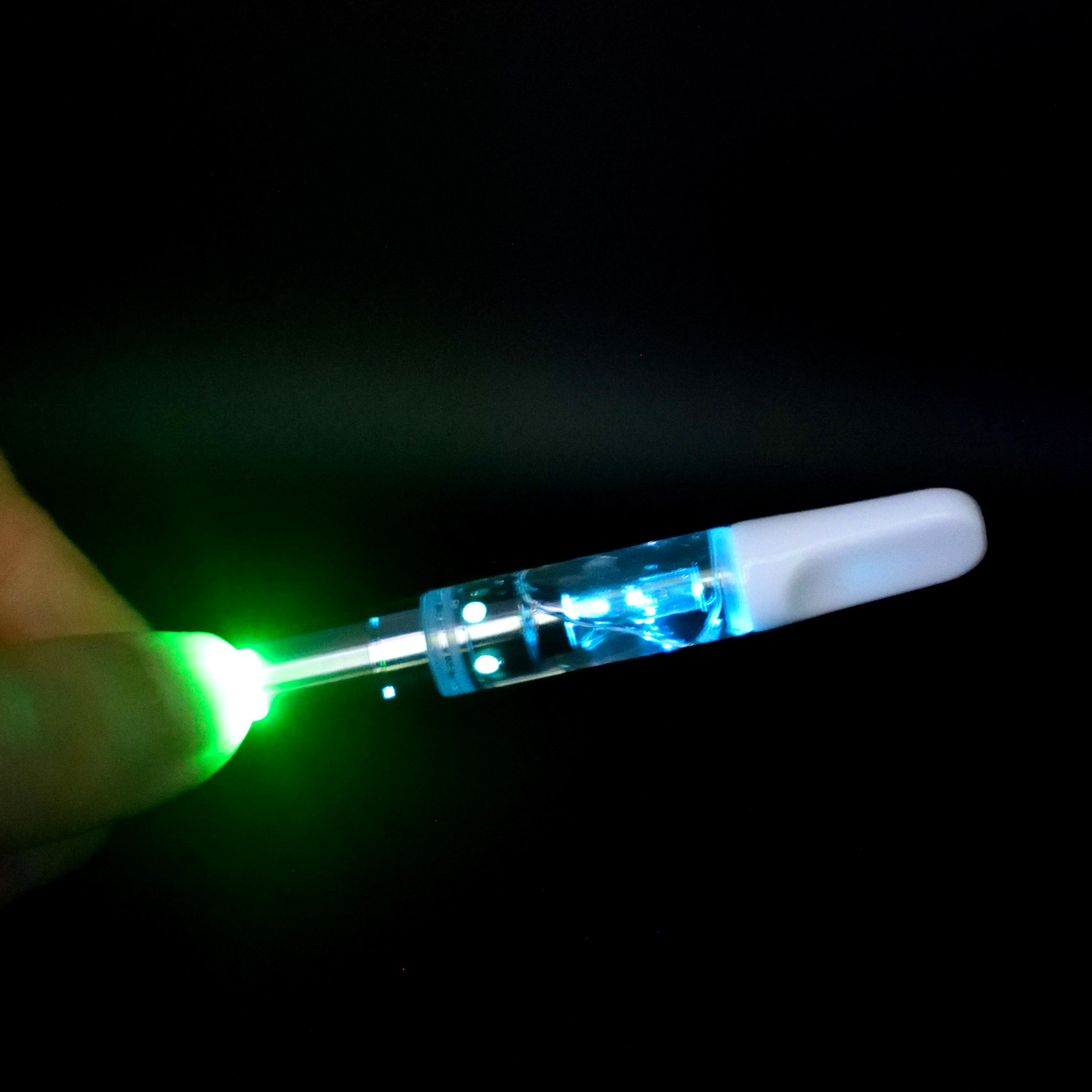 Высококачественная керамическая катушка с резьбой 510, атомайзер L1, картридж для вейпа CBD, вспышка с пятью цветами