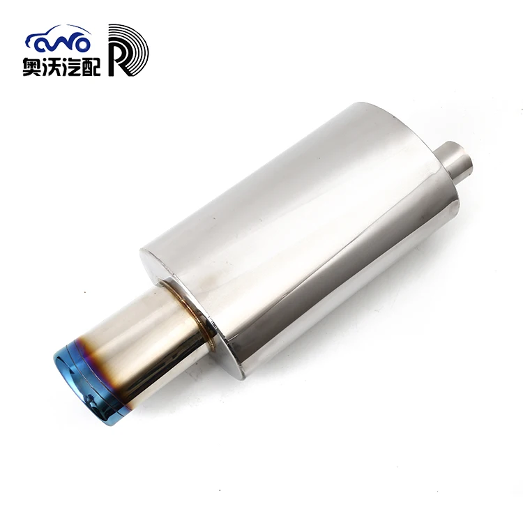 Wholesale OEM 51mm Universal Racing Car Exhaust Muffler Silencer