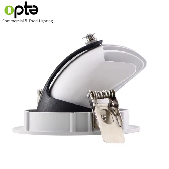 
3200k LED food lighting pink special color 360 degree gimbal downlight for meat 