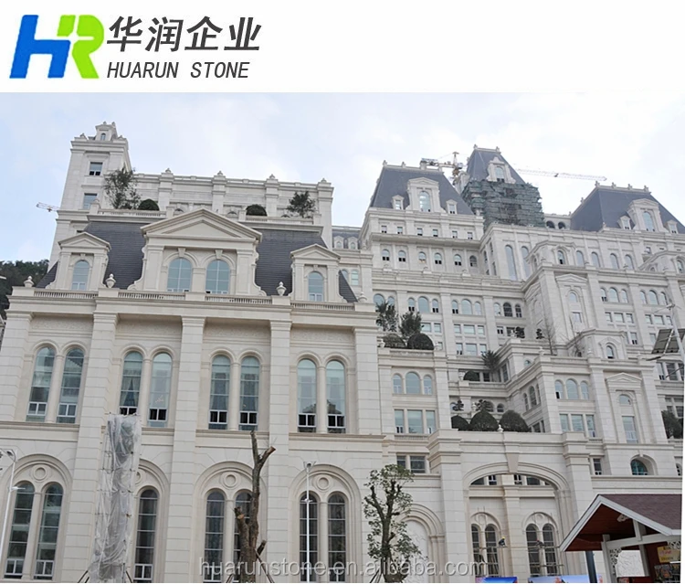 
Gascogne Beige Limestone Villa Projects Exterior Wall Cladding 