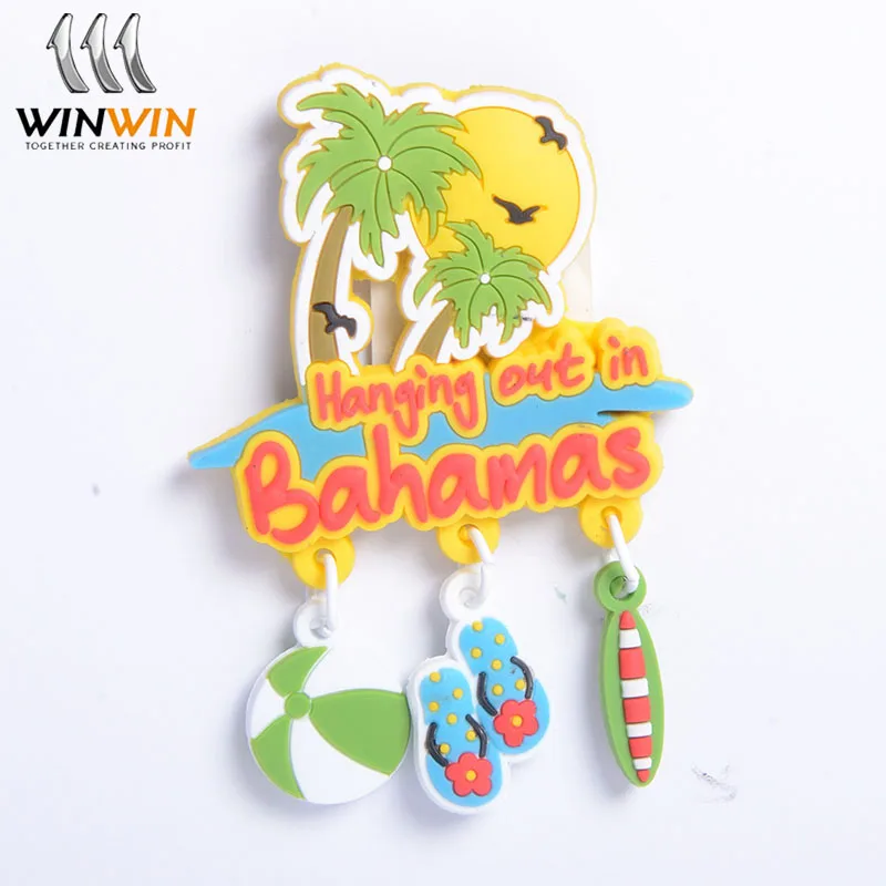 Cute Cartoon Ocean Animals PVC Fridge Magnets Fish  special Fridge Magnet