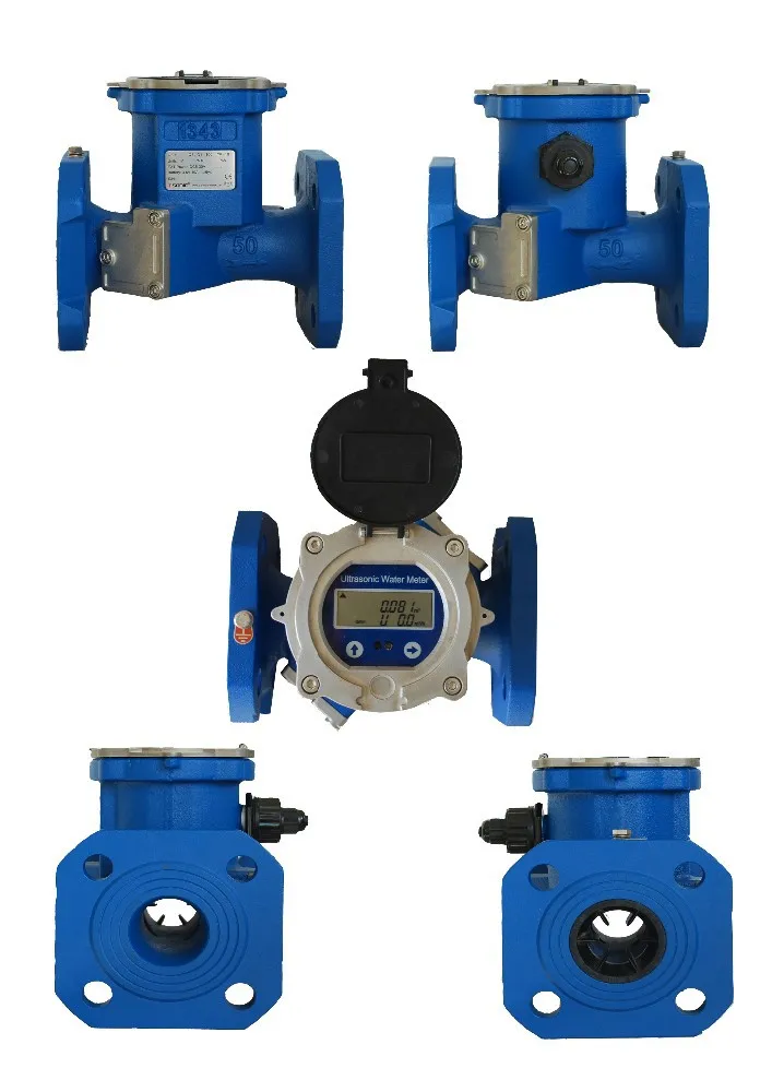 High accuracy digital GPRS ultrasonic water meter