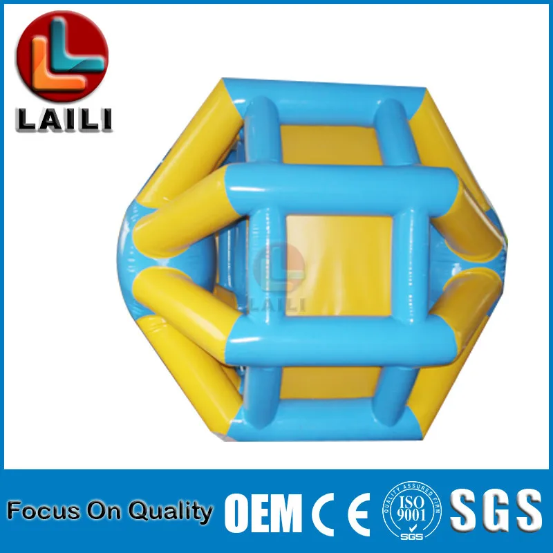 Top Quality human sized hamster ball+ inflatable water walking roller wheel+Fun sports tool