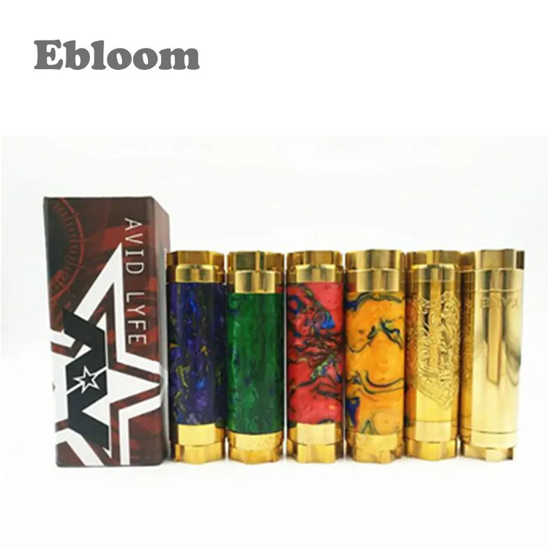 Electronic Cigarette 1:1 Clone 18650 Battery 510 Thread Resin Av Kane Able Mech Vape Mod Set