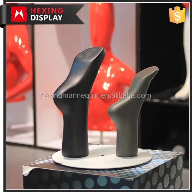 Hot Selling FRP Sports Female Foot Mannequin With Magnet Stand