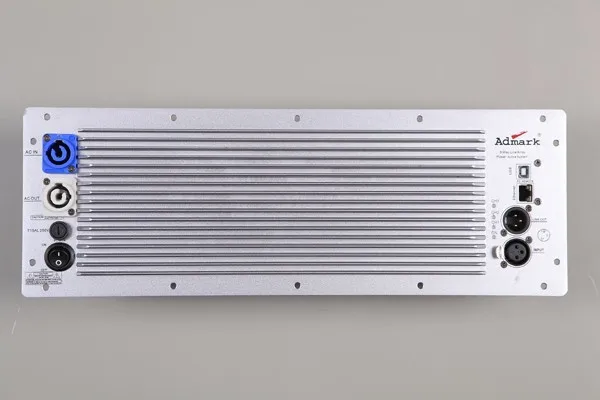 3-way class D power plate amplifier module for speakers with DSP