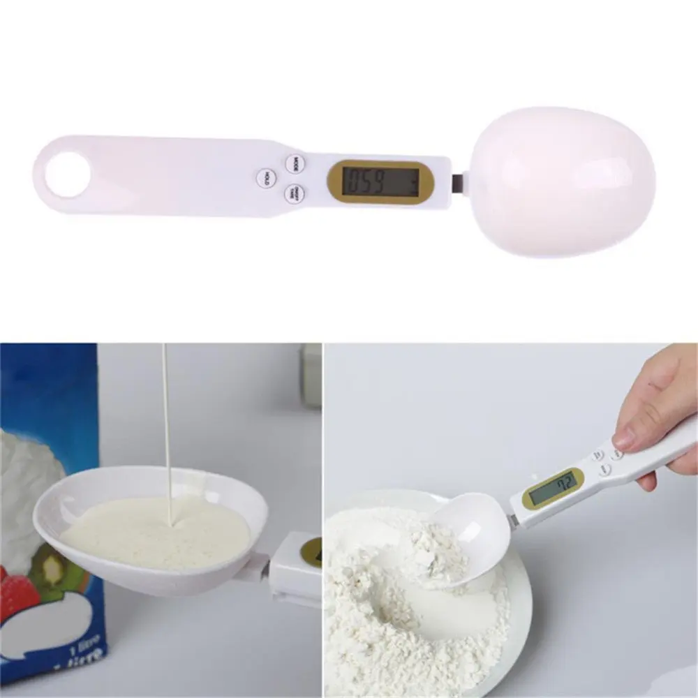 Amazon sell hot Kitchen Digital Measuring Spoons With Scale for Cooking Liquid Powder Bulk Food LCD Display Volume Scales