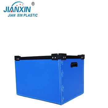 White Corrugated Plastic Carton ,Corflute Box,PP Hollow Sheet Box