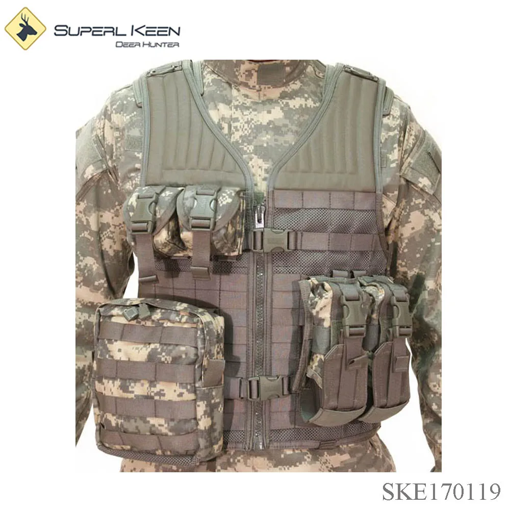 Камуфляжный Многофункциональный Тактический Жилет Molle для мужчин