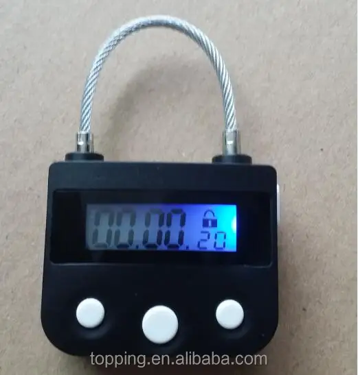 
Eletronic SM bondage lock with time lock sex lock with timer 
