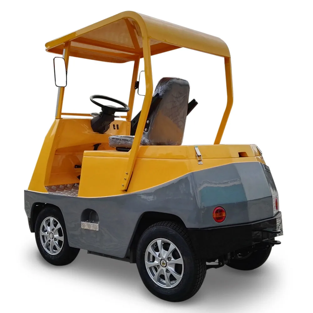 High-Quality Ce Certificate Customized 1 Person Seat 48V 3Kw Dc Motor 5T 2T 3T Electric Platform Truck Tow Tractor