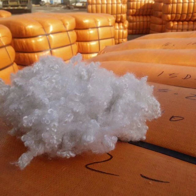 The lowest price Recycled Hollow Conjugated Siliconized Polyester Staple Fiber