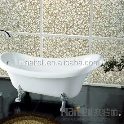 Interior feature wall artificial marble antique blue stone wall panel