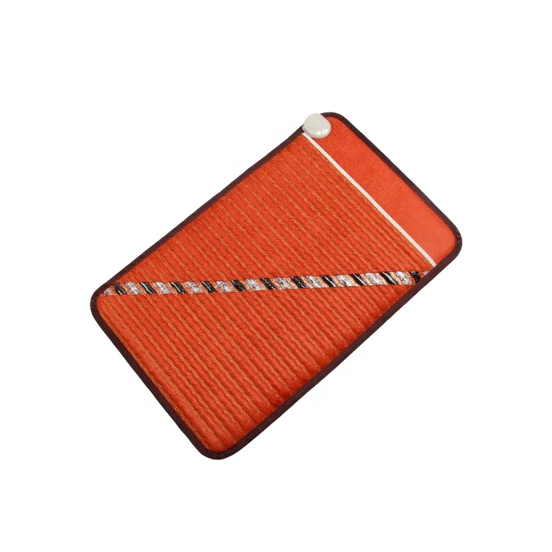PEMF Far Infrared Negative Ion Tourmaline Amethyst Back Pain Relief Mattress Mini Medical Heating Pad