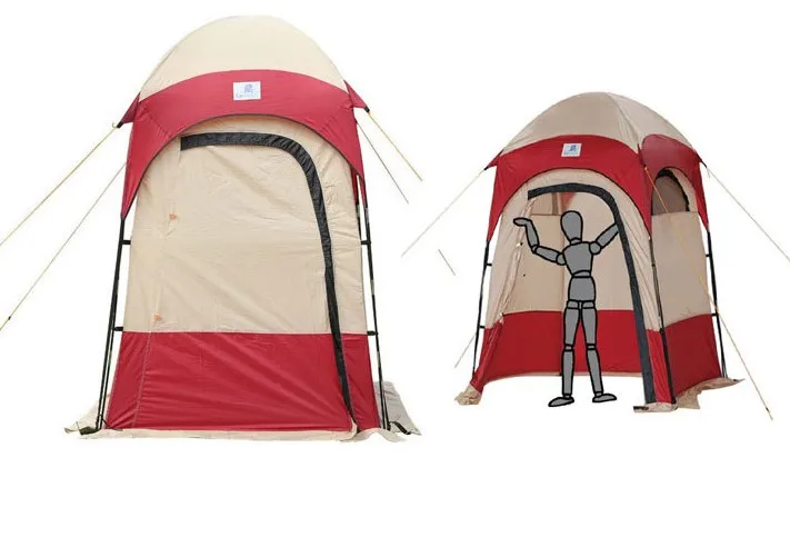 High Quality Portable canvas Shower Toilet Foldable Beach Camping Pop up Tent With Toilet