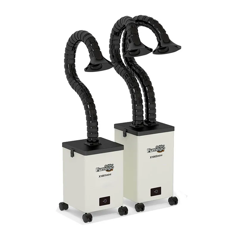 Популярный поглотитель для очистки воздуха, экстрактор припоя для салона красоты с мощностью 80 Вт и 2 каналами