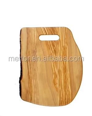 
Mettor hot sale aciaca cutting board with bark live edge board 