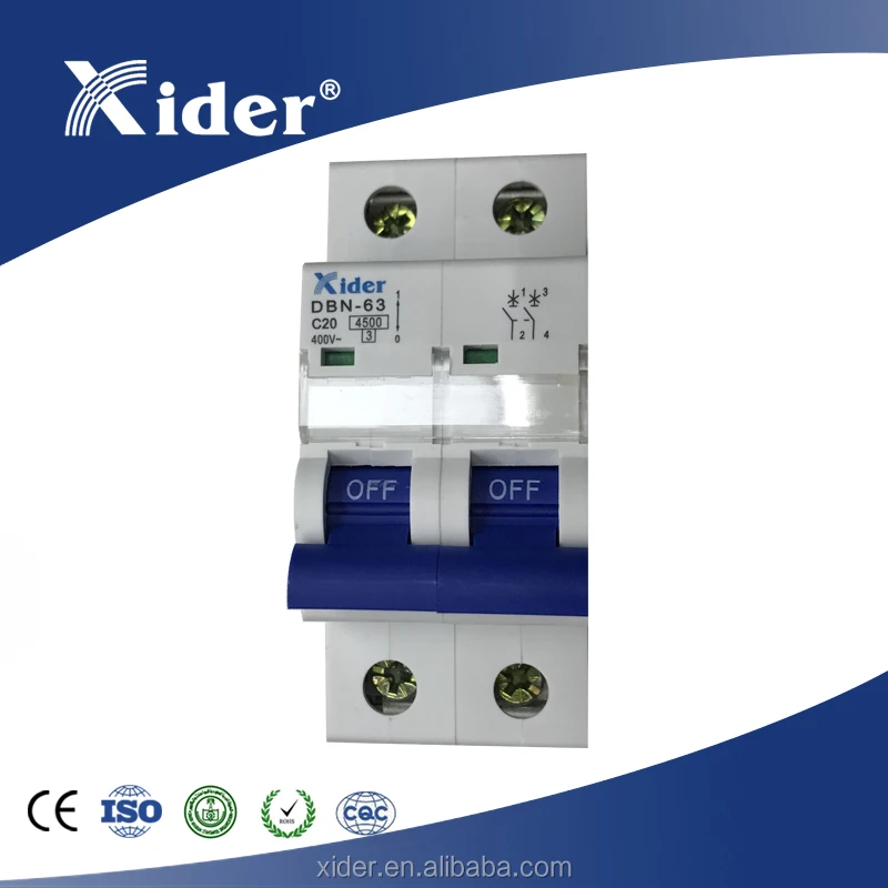 
 DZ47-63 Xider miniature circuit breaker  