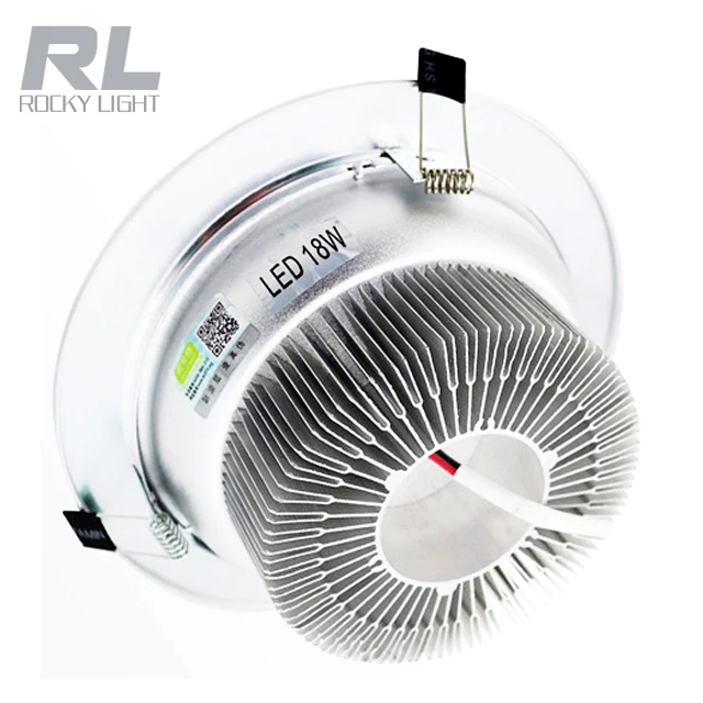 
Alibaba China 3w-24w COB/SMD led ceiling flat downlight IP65 