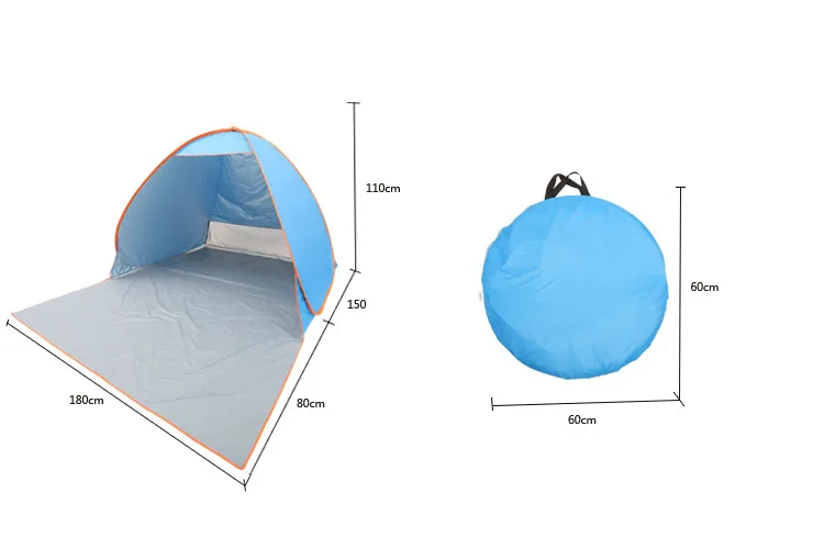 
cheap aldi pop up beach tent UV 50+ beach shade tent 