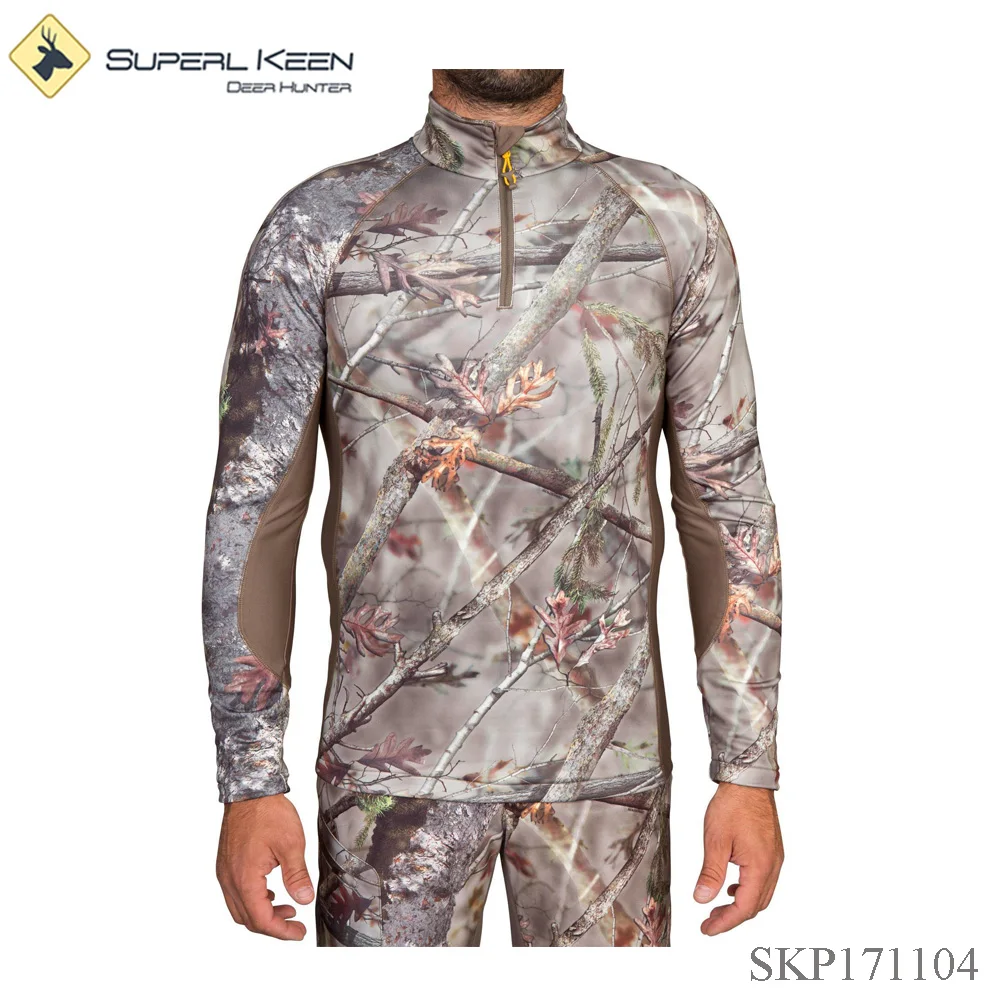 Factory OEM Hunting Camo Shirts Outdoor Warm Breathable Hunting Shirt