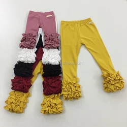 American apparel sew sessy icing ruffle legging pants for little girl
