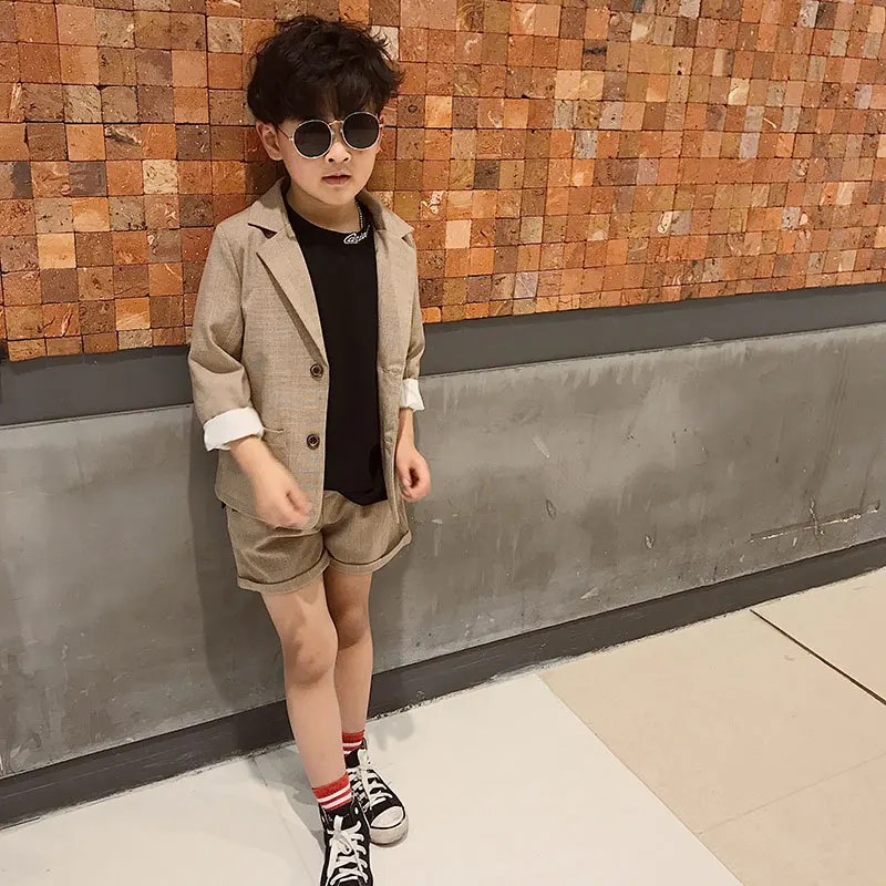 wholesale children clothing kids blazers baby boy clothing sets