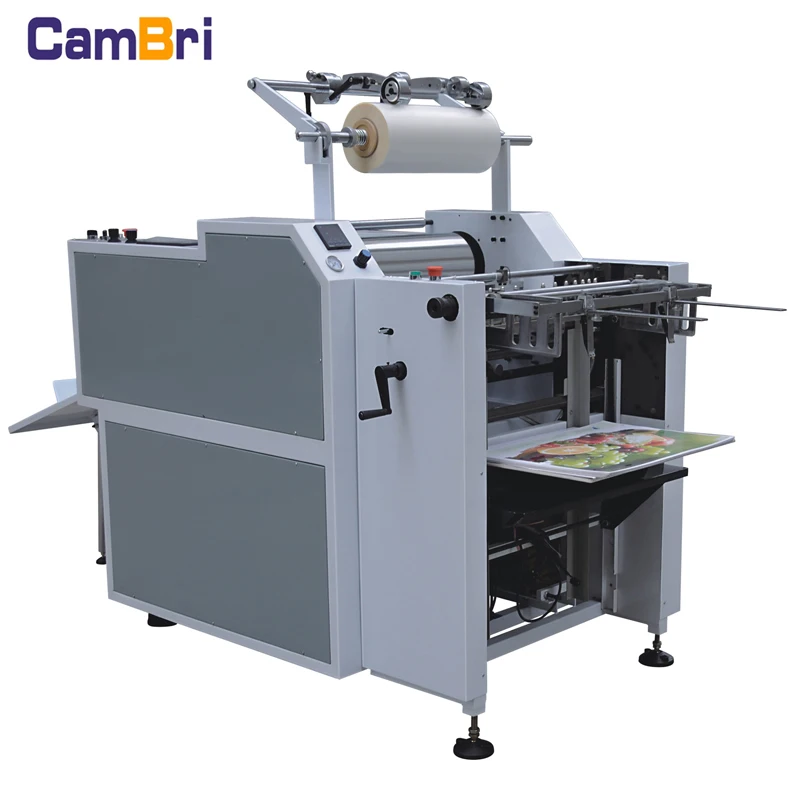 
ZDFM-540 pneumatic automatic paper feeding film laminating machine 