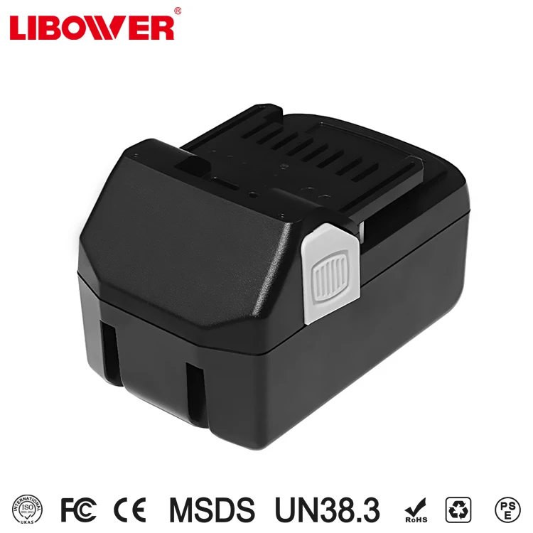 Libower LI-ION type 18volt power tool battery rechargeable portable cordles drill battery for Hi tachi
