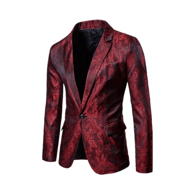 Оптовая продажа, мужской костюм в дворцовом стиле, темно-зернистый дизайн, модный мужской костюм на одной пуговице, облегающее пальто, брюки, мужской костюм