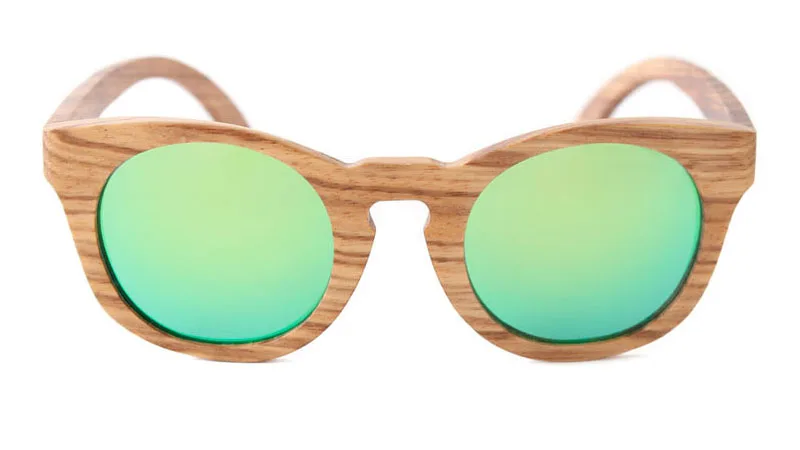 Custom your own logo wooden bamboo sunglasses wood accessory set polarized lens