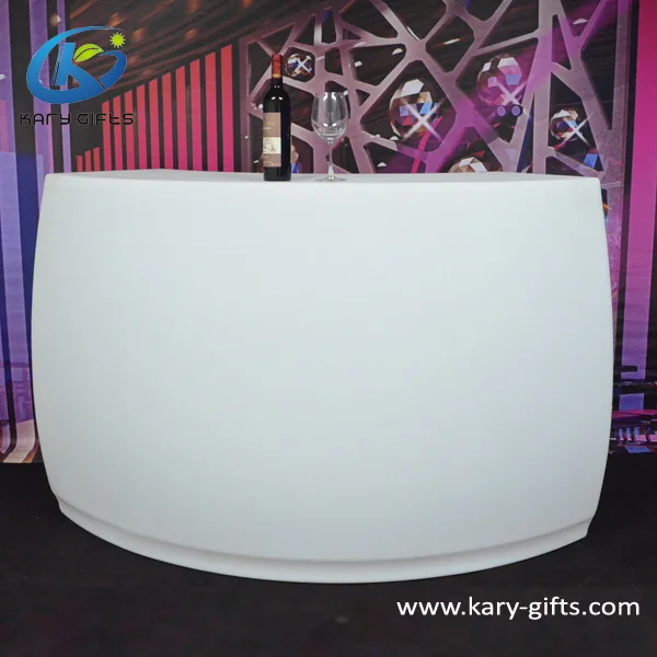 
Rechargeable Led Event Furniture PE Plastic Illuminated Lighted Led Bar Counter 