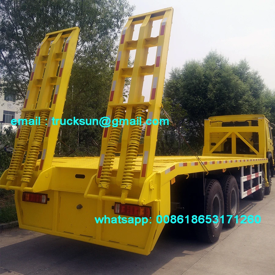 
HOWO A7 SELF LIFTING WRECKER TRUCK 50 TONS WITH 8~10tons WINCH Fiji 