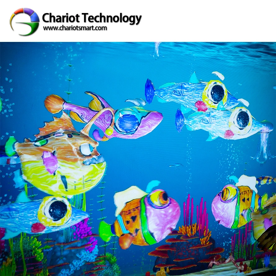 Indoor commercial amusement park: AR interactive wall games on the wall, high quality, fast shipping