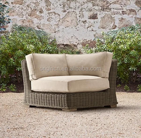 Классический уличный диван из ротанга на заказ, секционный диван с откидывающейся спинкой и раздевалкой, большая мебель для гостиной