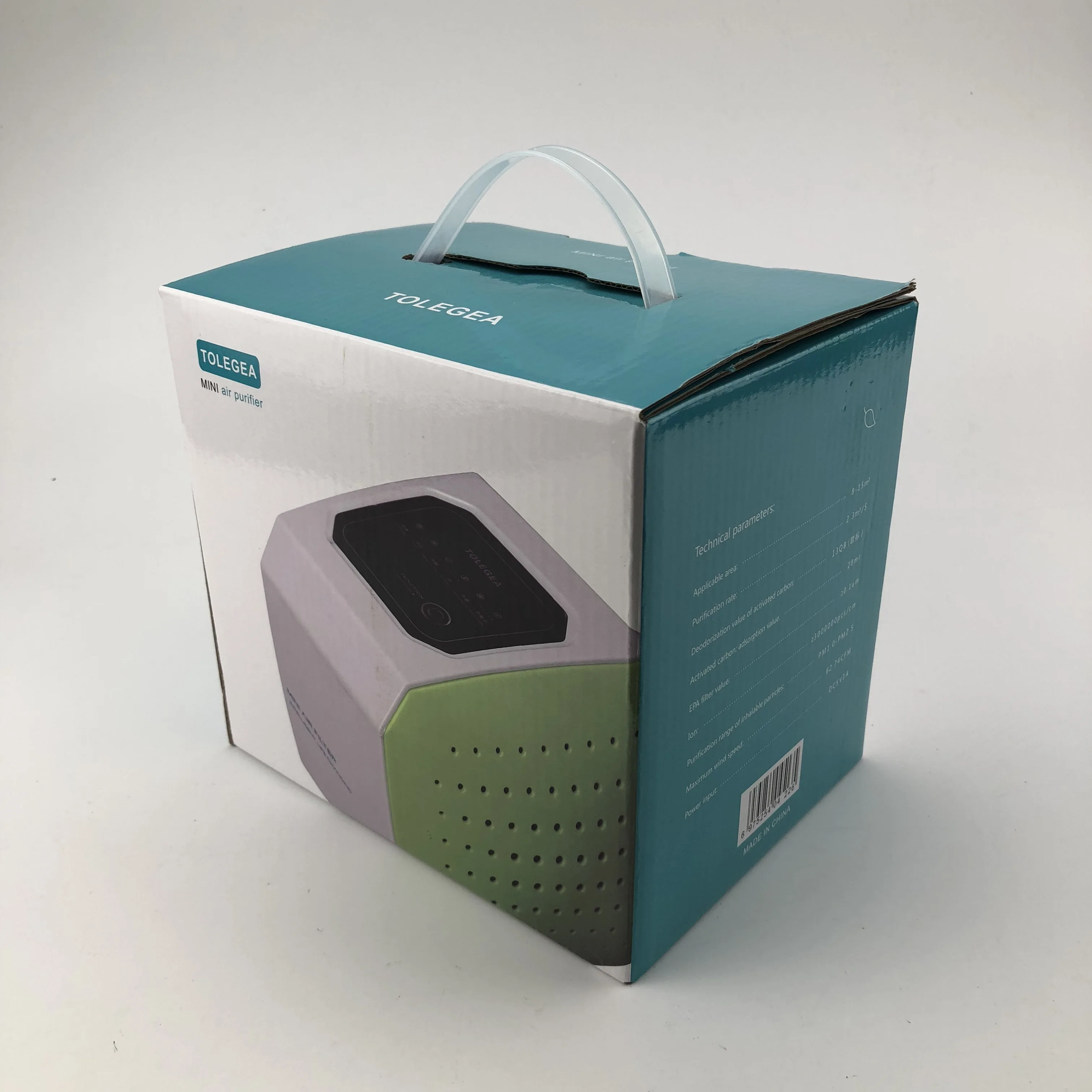 Mini Air Purifier Ture HEPA Filter Air Eliminator for Smokers, Smoke, Dust, Mold, Home and Pets, Air Cleaner