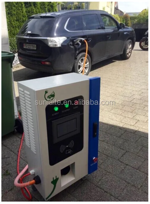 Mobile portable 30kw Electric car DC charging station for CHAdeMO CCS fast charging iMiEV