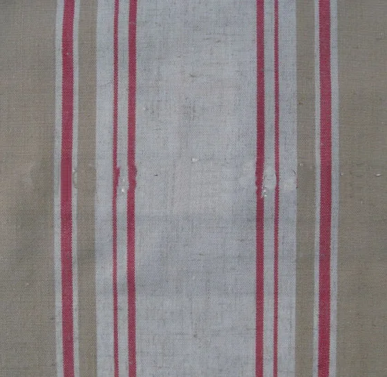 
Vertical stripe linen mattress bedding jacquard polyester blend fabric 