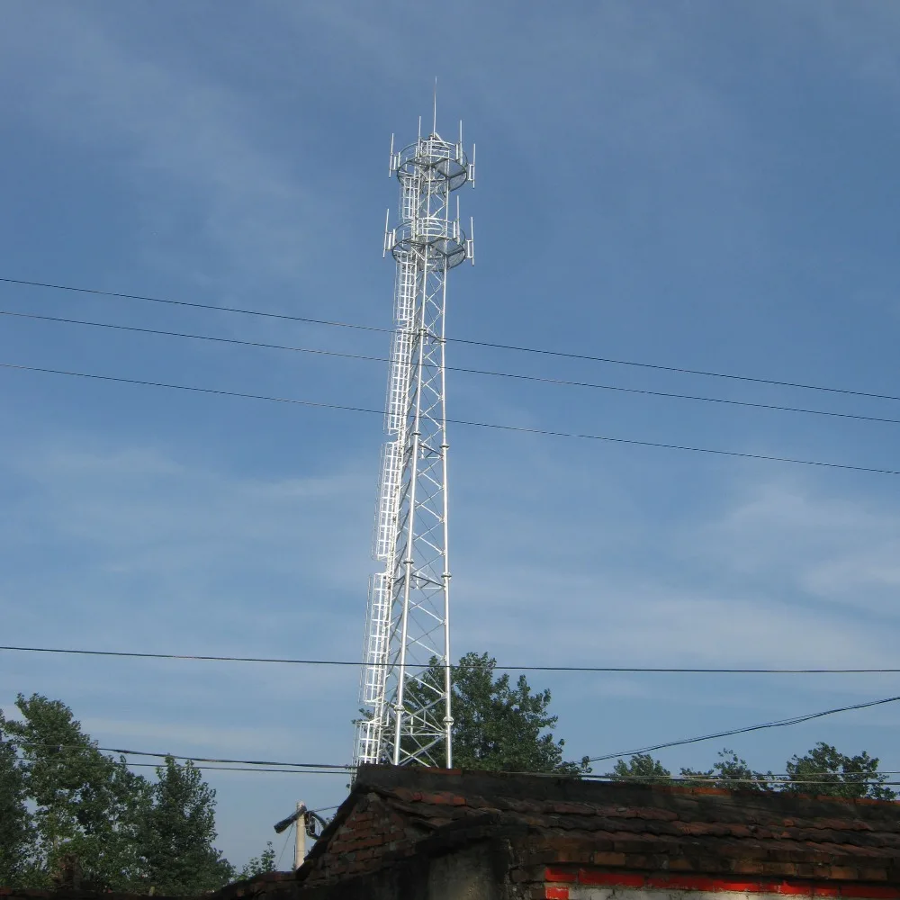 
Трехуровневая трубчатая стальная башня 