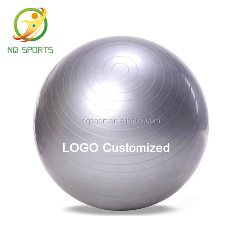 fit power ball exercise balls with custom logo Promotional eco-friendly PVC 65cm yoga ball with customized logo