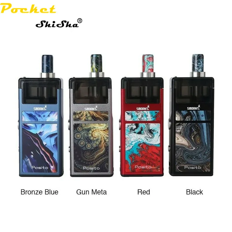new coming  electronic cigarettes Smoant pasito kit 2ML e8 pod system starter kit