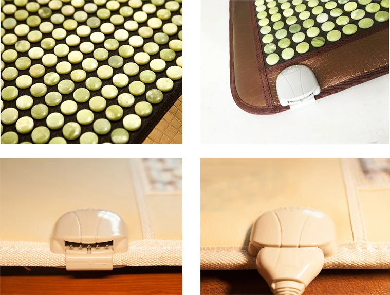 
Full body massage bed mattress thermal jade massage bed far infrared heating pad mattress 