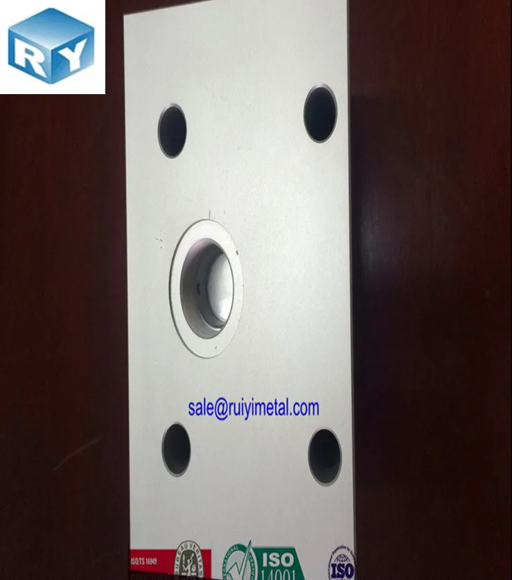 
customize cnc machining precision aluminum profile fabrication with anodized 