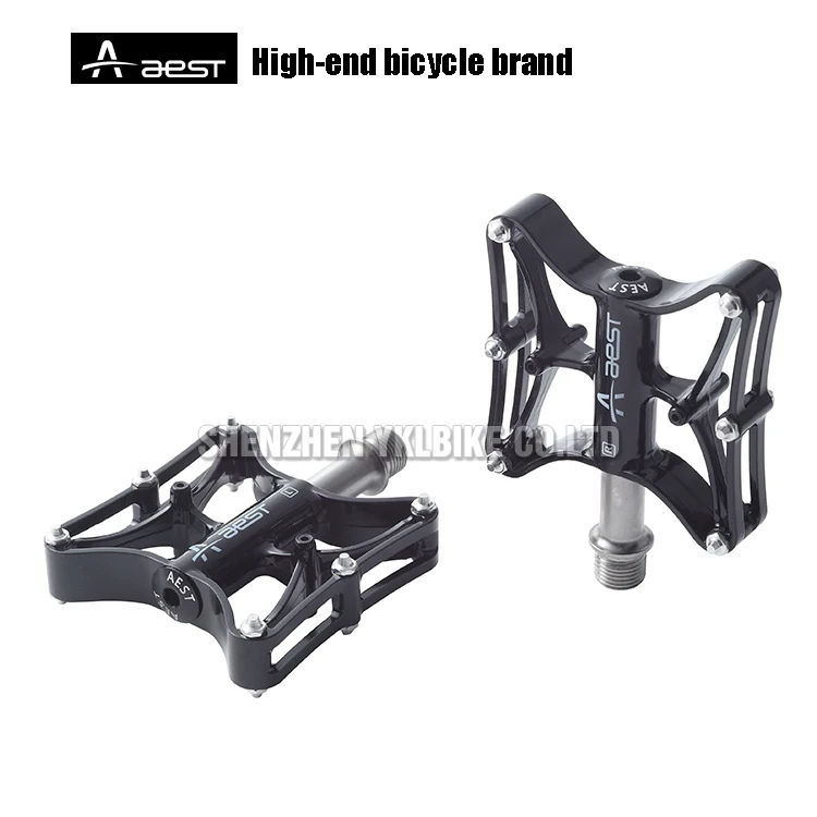 2016 AEST Magnesium Pins Alloy Pedals with Titanium Spindle