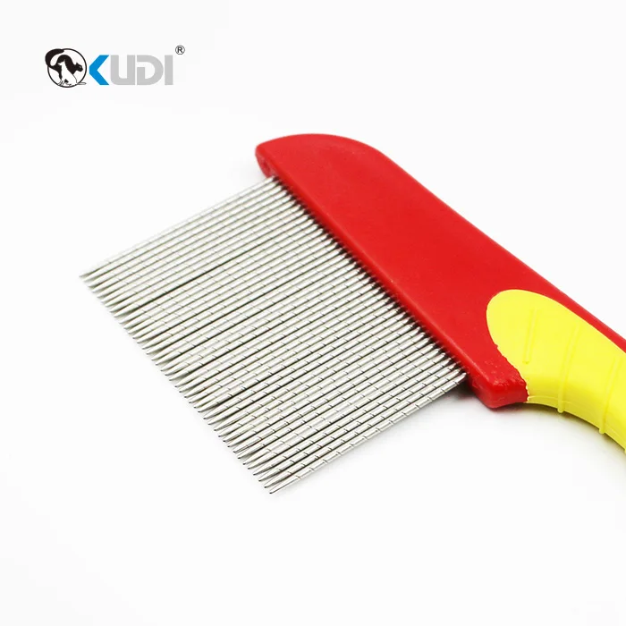 Pet Hair Grooming Tool Stainless Steel Cat Dog Needle Lice And Flea Comb