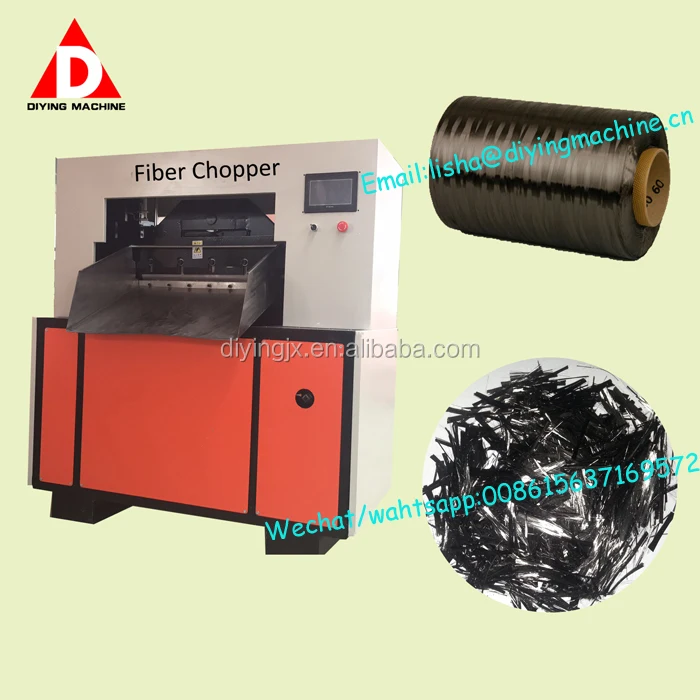 Blade Cutting Width 1000mm PLC Control Carbon Fibre,Fibreglass,PP stable Fibre,Polyester Yarn Cutting Chopping Machine