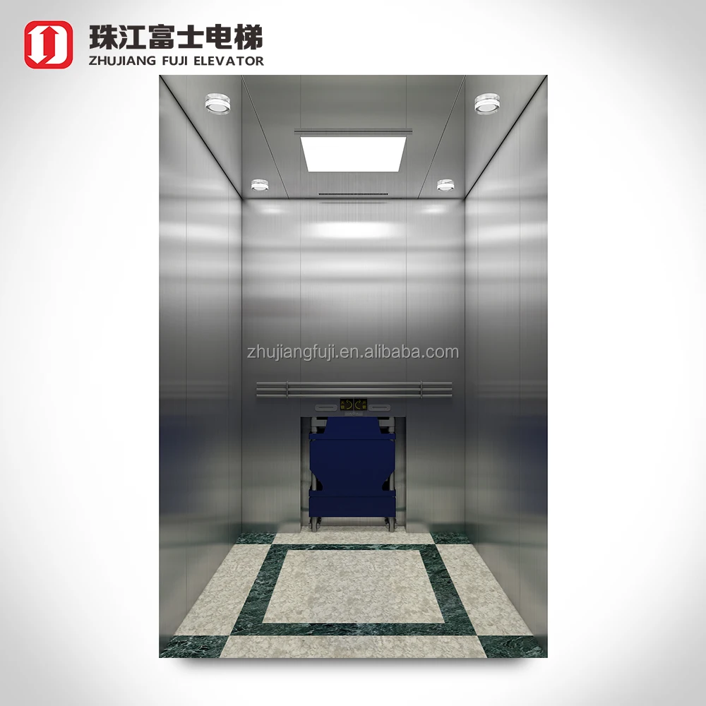 Fuji Medical Elevator Lift Used For patient bed electric medical Hospital elevator bed lift size