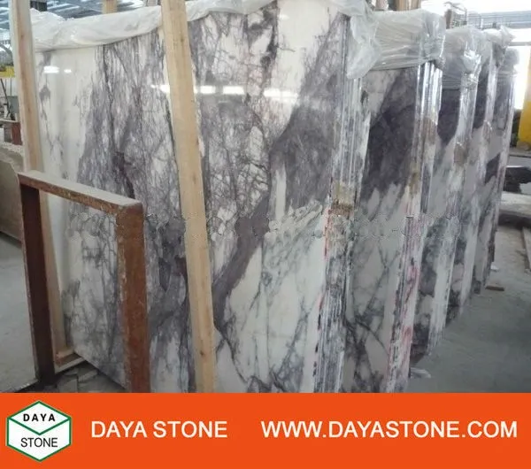Stock Available China Supplier Milas Lilac Marble Slabs For Floor Wall Design